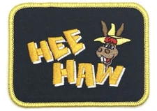 Hee Haw American Variety Public TV Show Iron Sew Patch Vintage Style Retro