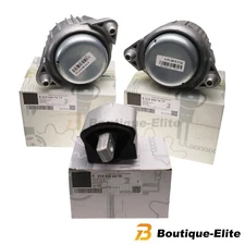 2xEngine Mounts and Transmission Mount A2122407217 For 13-16 MERCEDES E200