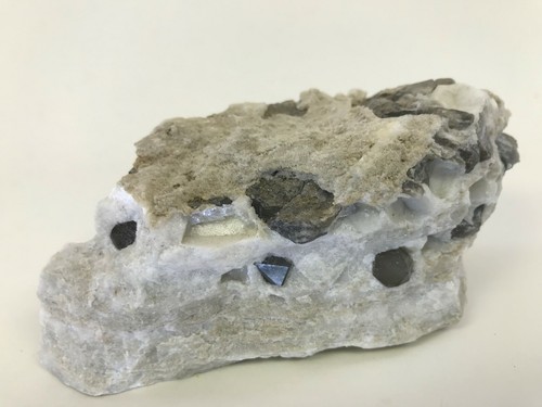 Rare Quartz Crystals White Pecos Valley Diamond Quartz Matrix Chaves County NM - Picture 7 of 12