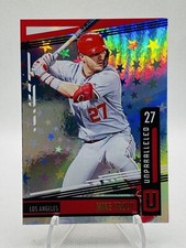 2020 Panini Chronicles Unparalleled Mike Trout Los Angeles Angels #24 Astral