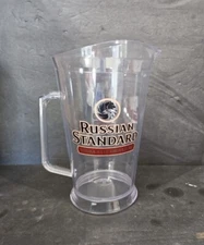 Russian Standard Vodka Clear Plastic Pitcher Vodka As It Should Be New