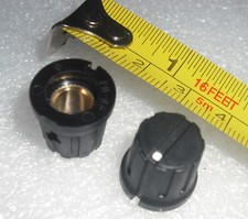 15.5mm Small black amp knob volume amplifier radio control FAC grub screw fixing