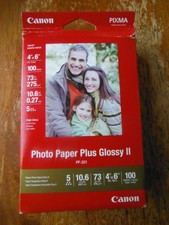 canon photo paper plus glossy ii 4x6