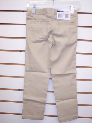 Girls IZOD $30 Navy or Khaki Uniform Stretch Skinny Pants Size 4 - 16 - Picture 6 of 7