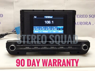 2019 2020 Hyundai Elantra Sedan 5'' Dispaly Radio ID 96180F2UADSSH  ''HY218''