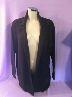 Ex Store Strickjacke vorne offen von Rand zu Rand, super weich Größen XS - XL, 3 Farben