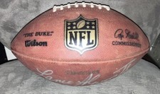 LANCE ALWORTH #19 BAMBI HOF CHARGERS SIGNED AUTO WILSON NFL FOOTBALL “The Duke”