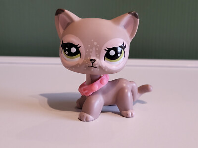 Authentique LITTLEST PETSHOP LPS# 05 Chat Européen En Très Authentique LITTLEST PETSHOP LPS# 05 Chat Européen En Très