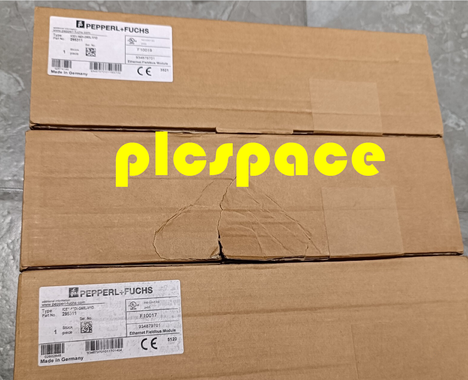 PEPPERL+FUCHS ICE1-16DI-G60L-V1D 295311 Ethernet module Express DHL or ...