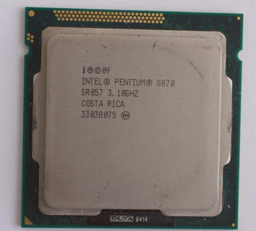 Intel Pentium G870 Processor 3.1GHz SR057 CM8062307260115 LGA 1155/Socket H2 CPU - Image 2 of 4