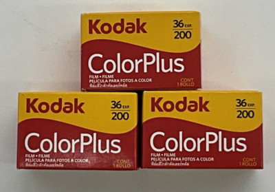 3 Kodak Color Plus 200 Rolls--- exp 2/24