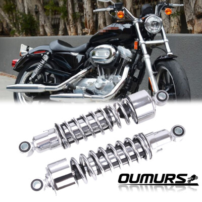 Rear Air Shock Absorbers Spring Suspension For Harley Sportster