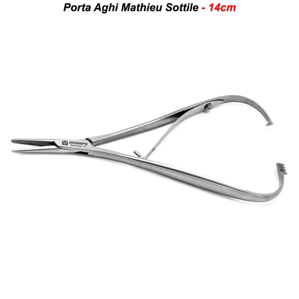 Pinza Porta Aghi Chirurgici Mathieu Chirurgia Dentale Portaghi - Foto 4