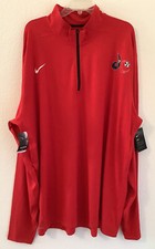 Nike WNBA Dri-Fit men’s 1/4 Zip Training Top Performance long sleeve Sz 4XL Tall