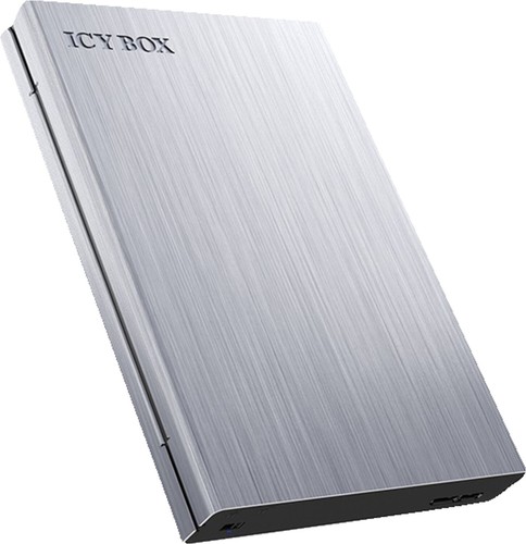 ICY BOX IB-241WP USB 3.0 Gehäuse Festplattengehäuse 2.5 Zoll USB 3.2 Silber