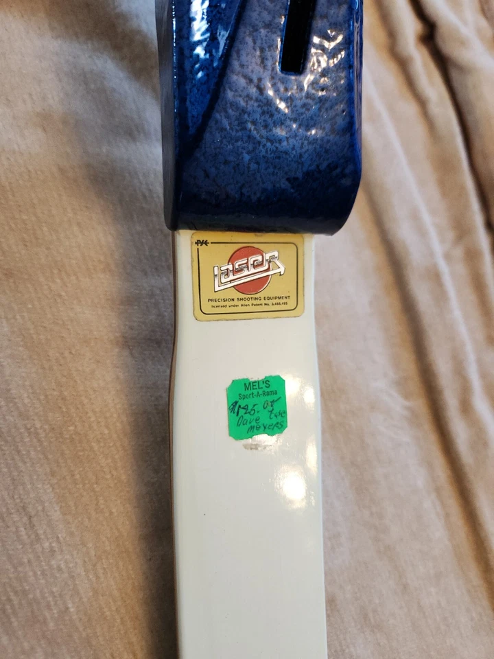 PSE Precision Shooting Equipment Laser Compound Bow 27" Competition Target 1980s - Image 3 of 4