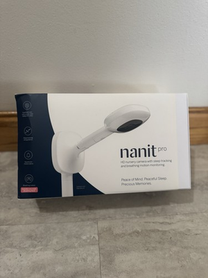 #ad Nanit Pro Smart Baby Monitor Camera And Wall Mount $185.00