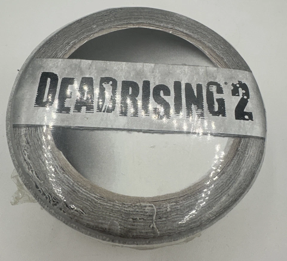VTG Y2K Dead Rising 2 Capcom T Shirt Weapon Combo Promo Duct Tape New Kit - Image 4 of 4