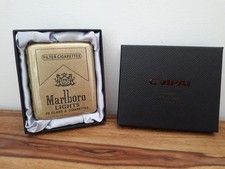 Zigaretten Etui Marlboro Ligths Metall für 20 Zigaretten