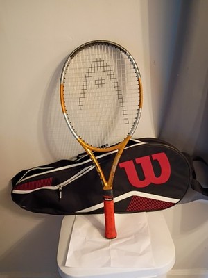 Wilson NANO Carbon ELITE 110 Head Tennis Racket 4 1/2'' L4 Red White Black