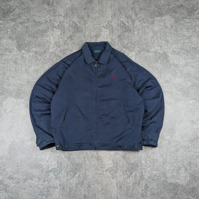 Vintage Fred Perry Harrington Bomber Jacket Sz L Casuals - Photo 1/4