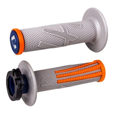 ODI Emig Pro V2 Lock-On-Griffe GRIP GREY/OR grau orange