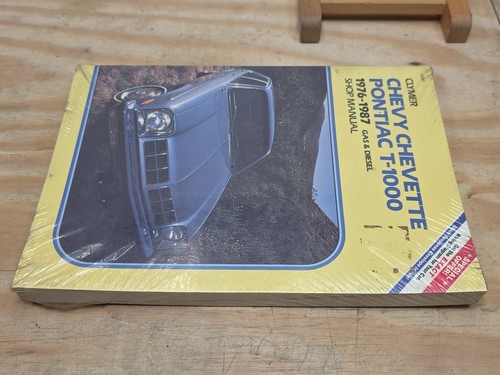 Clymer Repair Manual Shop Chevy Chevette Pontiac T-1000 Gas & Diesel A290 SEALED - Picture 5 of 6