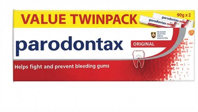 Parodontax Original Fluoride Toothpaste 90g Helps Prevent Bleeding Gums Care x2