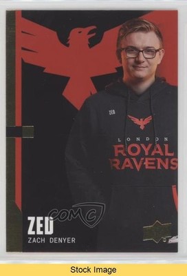 2021 Upper Deck Call of Duty League Gold Zed #22 READ 1k9p