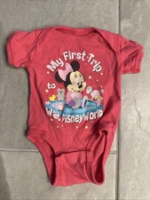 My First Trip To Walt Disney World Baby Baby Outfit