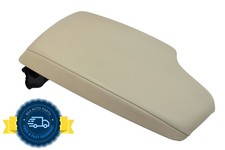 2012-2016 Bmw 328i Center Console Beige Leather Armrest Top Lid Oem