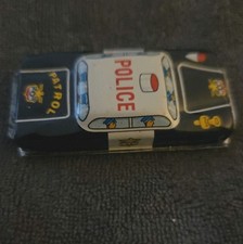 Vtg 1960s Tin Japenese Police Car Model