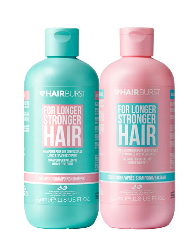 Hairburst Shampoo & Conditioner Set 2 x 350ml For longer stronger hair - BNIB