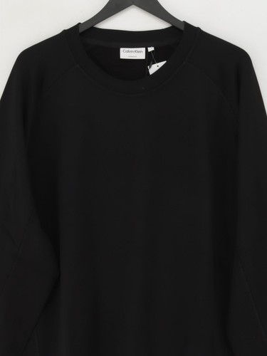 Calvin Klein Herren Pullover XXXL Schwarz Baumwolle Neu Mit Etikett - Bild 3 von 5