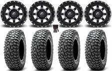 Fuel Maverick 15 Wheels Bk 35 Rocscraper Sticky Tires Honda Pioneer 1k Talon Fuel Maverick 15 Wheels Bk 35 Rocscraper Sticky Tires Honda Pioneer 1k Talon