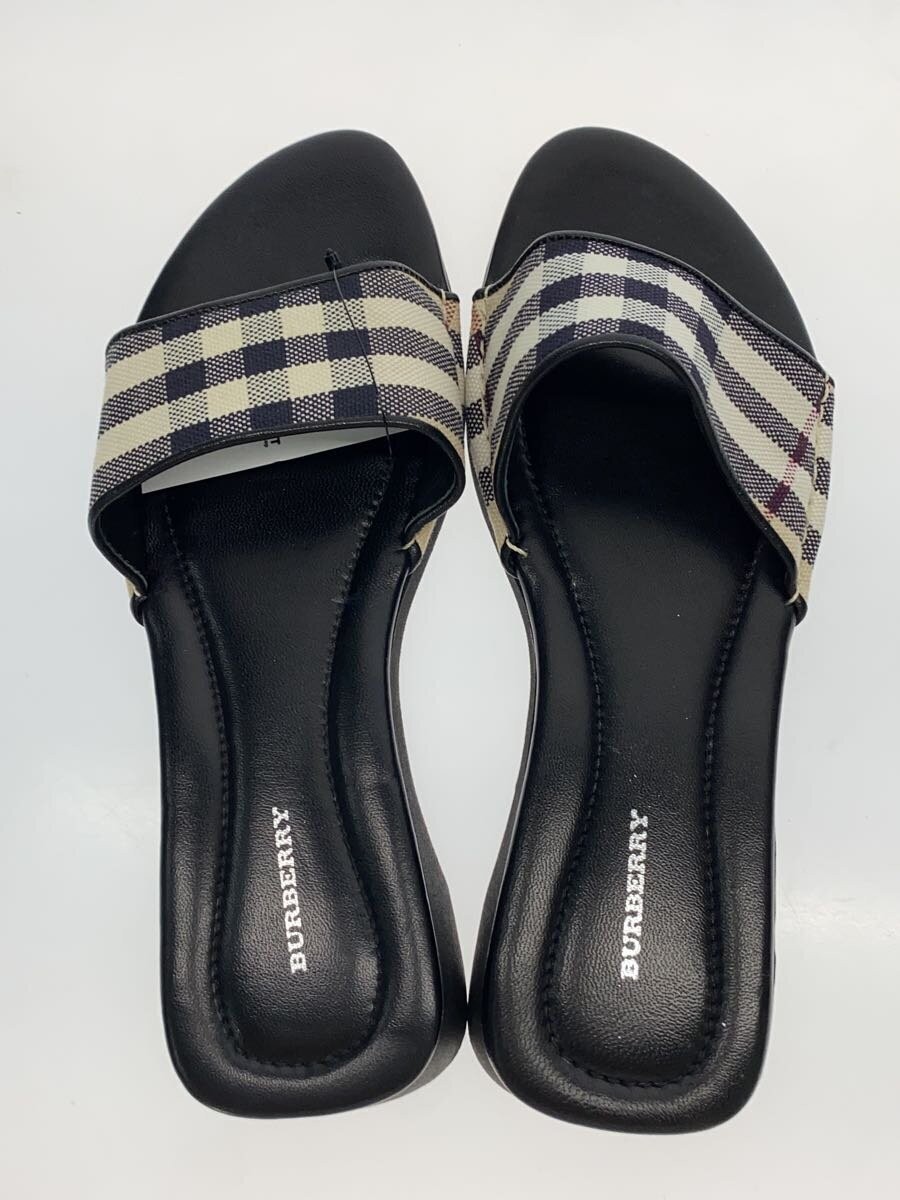 BURBERRY Sandals/36/BLK/Leather | eBay