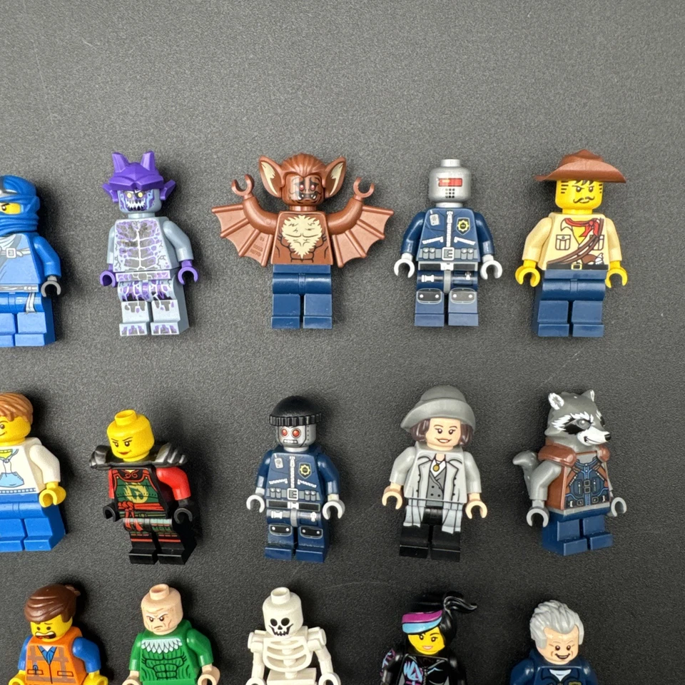 Lego Minifigure Mini Figure Lot 20 Ninjago Batman Marvel Harry Potter Super Hero - Image 3 of 4