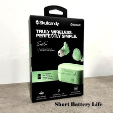 Skullcandy Sesh Evo Earbuds - Pure Mint - Used - Short Battery Life