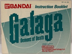 Galaga: Demons of Death (Nintendo NES, 1988) CIB Complete W/ Box & Manual