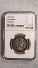 1901 P NGC EXTRA FINE BARBER HALF PRETTY 50C SILVER COIN BUY IT NOW!