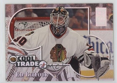 1995 NHL Cool Trade Donruss Elite Redemption Refractor Ed Belfour #14 HOF 05cx