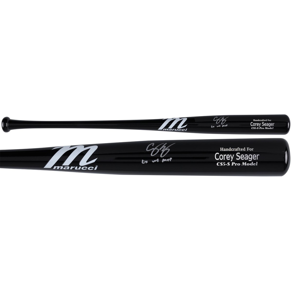 Corey Seager Rangers 2023 World Series Champs Signed Marucci Model