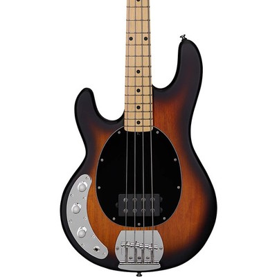 Sterling StingRay Ray4LH Maple Fingerboard LeftHanded Bass Vintage Sunburst