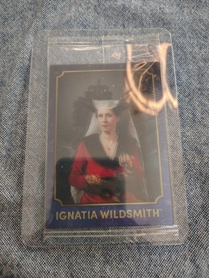 New Sealed Harry Potter Chocolate Frog Wizard Cards Ignatia Wildsmith Blue