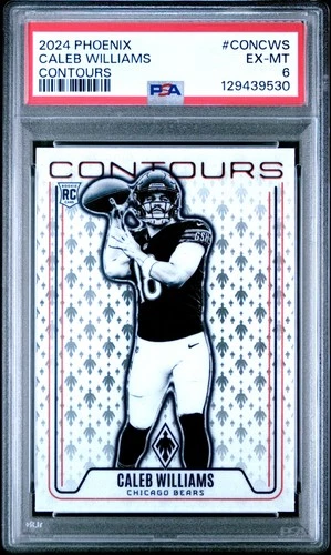 2024 PANINI PHOENIX CONTOURS #CONCWS CALEB WILLIAMS PSA 6