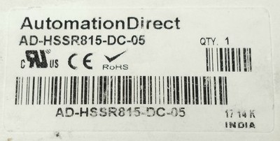 AUTOMATION DIRECT AD HSSR815 DC 05 Mini Power Supply Relay Module Input 3.5-32 V
