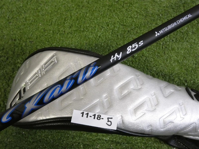 TaylorMade Qi35 Max 23* 4 Hybrid Rescue Kai'li Blue Dark Wave 85 Stiff w HC New - Image 4 of 4