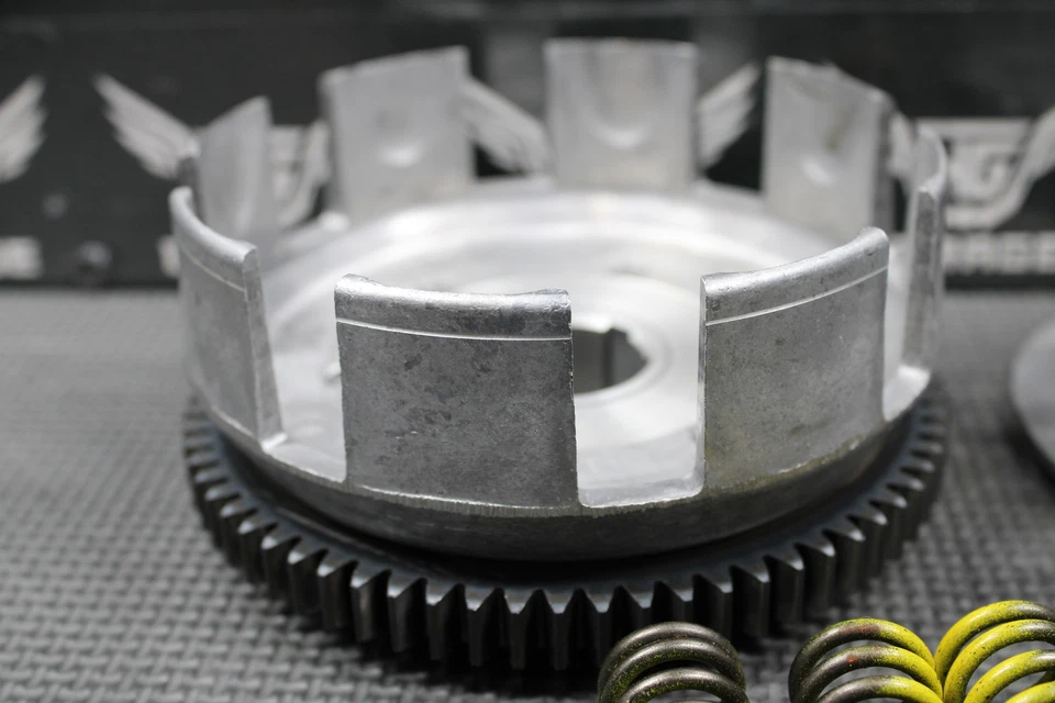 Honda 86-02 XR200R 2002 OEM embrague cesta buje placa de presión juego 22100-437-020 Foto 4 de 4