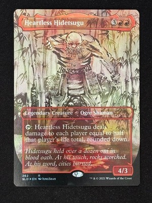 1x MTG Heartless Hidetsugu (Foil) - Secret Lair Drop Series (SLD) #262 - Magic