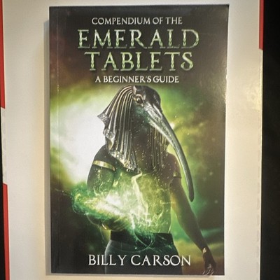 Billy Carson Compendium of the Emerald Tablets Paperback Nonfiction Spirituality